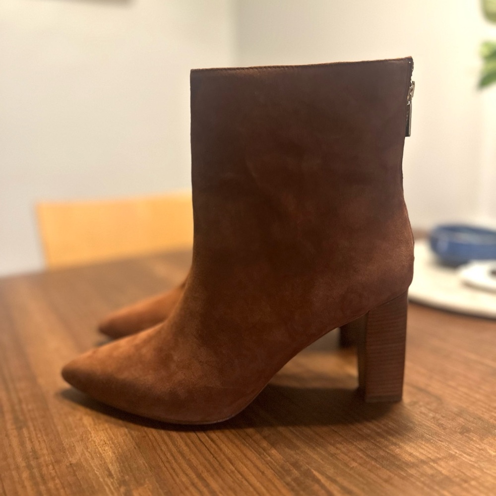 Lafayette 148 New York Cadwin Suede Boots